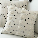 Cadell White Black Pillow Cover