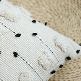 Cadell White Black Pillow Cover