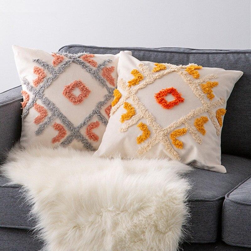 Haiver embroidery Pillow Cover