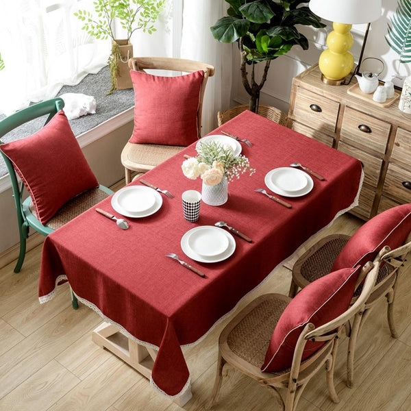 Flori Linen Tablecloth