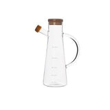 Lastra Transparent Glass Oil Bottle