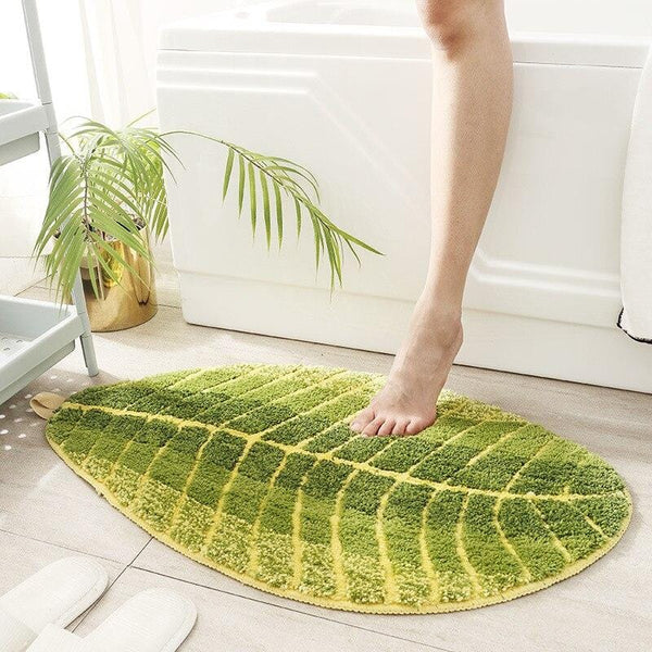 Green Leaf Mat