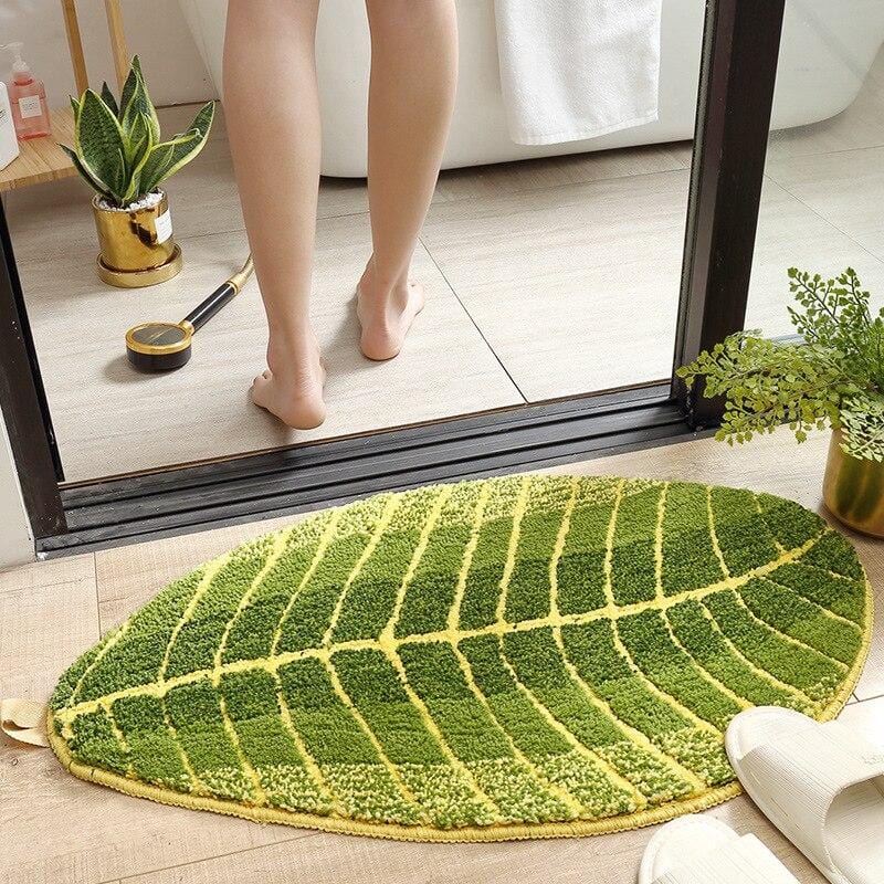 Green Leaf Mat