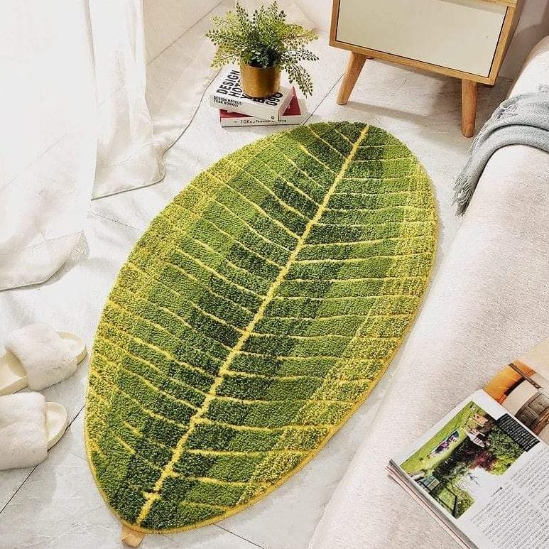 Green Leaf Mat