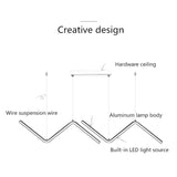 Bellino Modern LED Hanging Wire Lamp