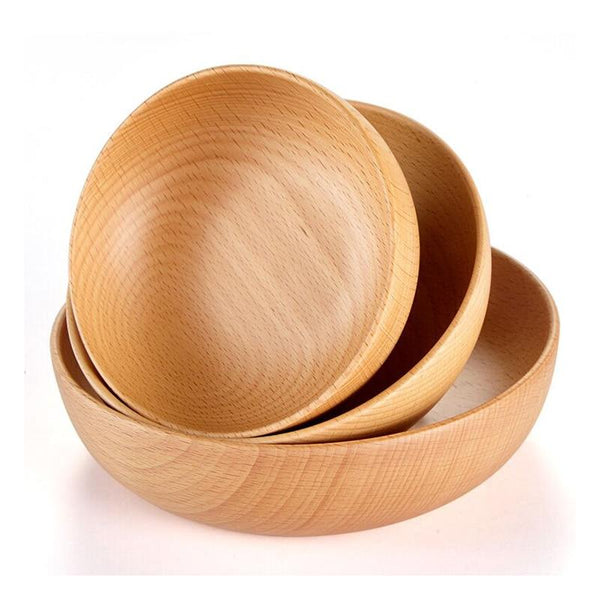 Boston Wooden Salad Bowls