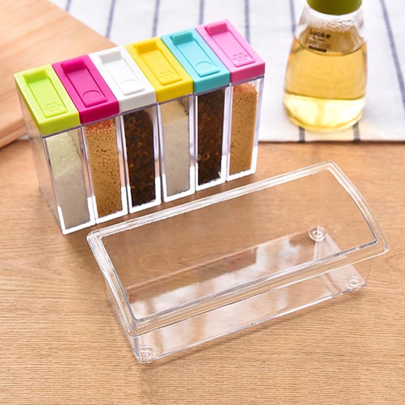 Fugate Transparent Spice Jars