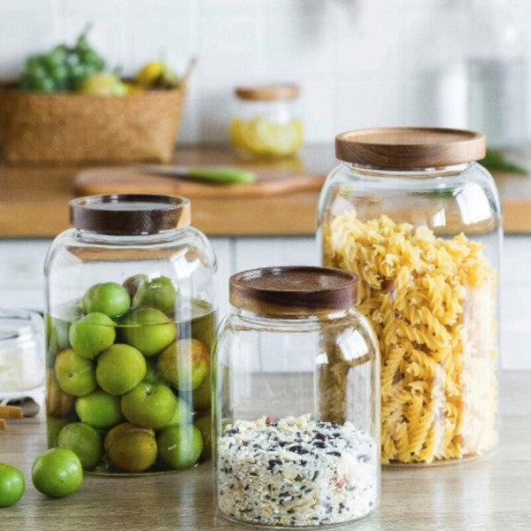 Winston Glass Storage Jars